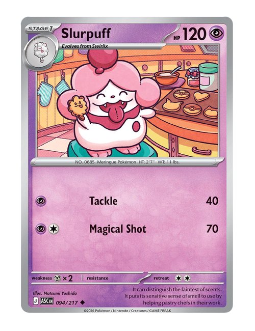 Slurpuff #094/217 - Ascended Heroes