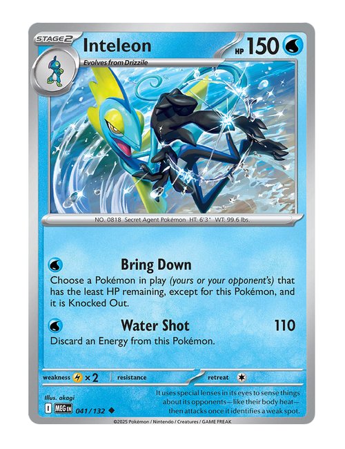 Inteleon #041/175 - Mega Evolution