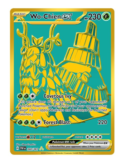 Wo-Chien ex #240/091 - Paldean Fates