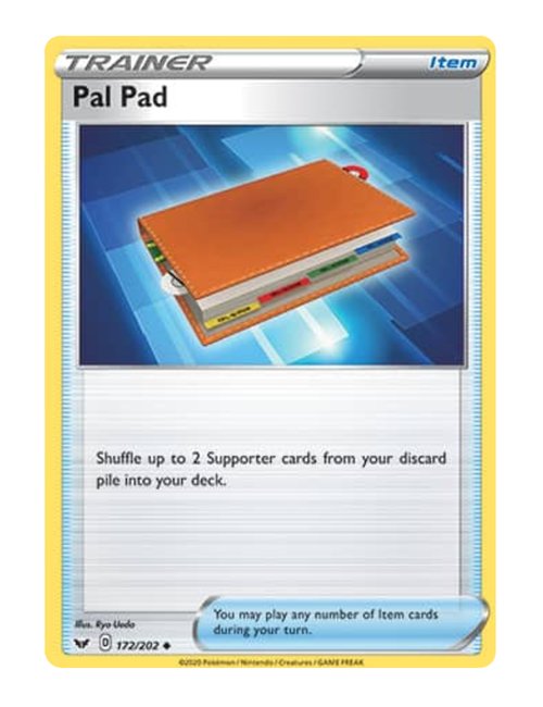 Pal Pad #172/202 - Sword & Shield Base