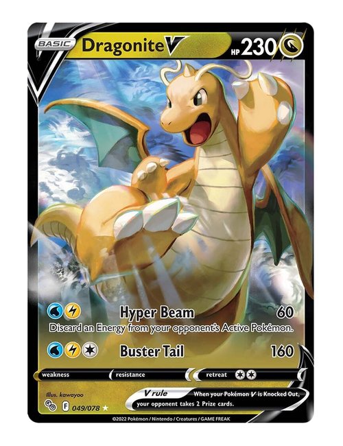 Dragonite V #49/078 - Pokemon GO
