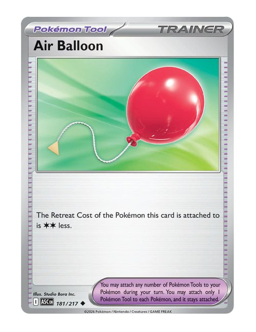 Air Balloon #181/217 Reverse Holo - Ascended Heroes
