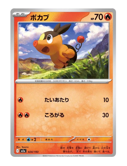 Tepig #024/193 - MEGA Dream ex