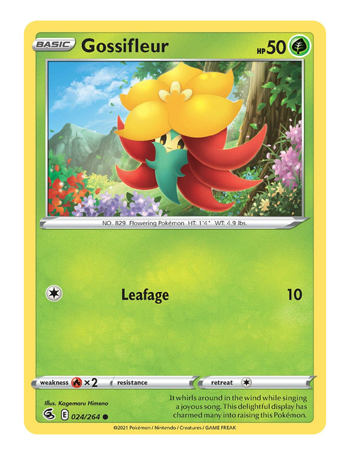 Gossifleur #024 (Reverse Holo) - Fusion Strike