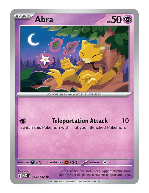 Abra #054 - Mega Evolution