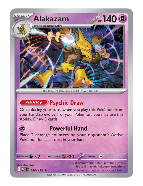 Alakazam #056 - Mega Evolution