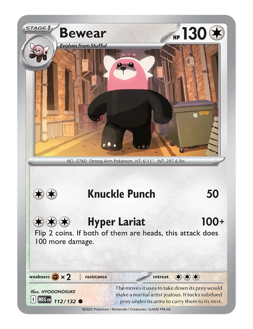 Bewear #112 - Mega Evolution