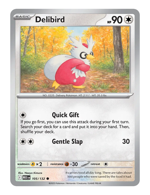 Delibird #105 - Mega Evolution
