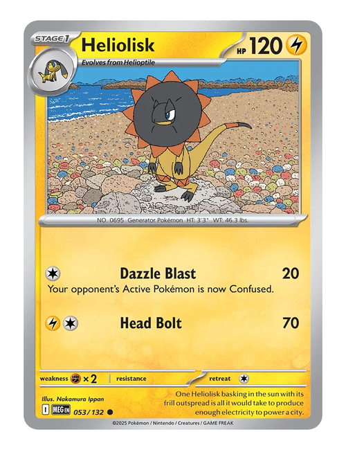 Heliolisk #053 - Mega Evolution