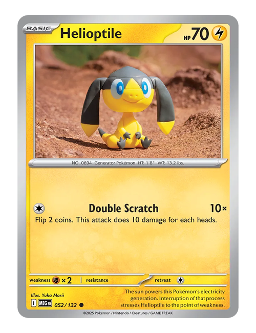 Helioptile #052 - Mega Evolution