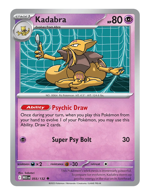 Kadabra #055 - Mega Evolution
