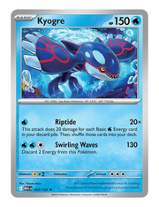 Kyogre #034 (Reverse Holo) - Mega Evolution