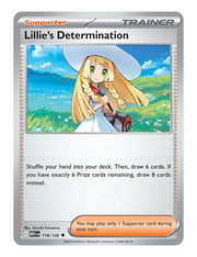 Lillie's Determination #119 (Reverse Holo) - Mega Evolution