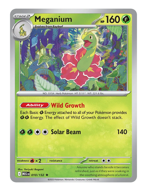 Meganium #010 - Mega Evolution