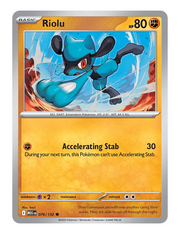 Riolu #076 (Reverse Holo) - Mega Evolution
