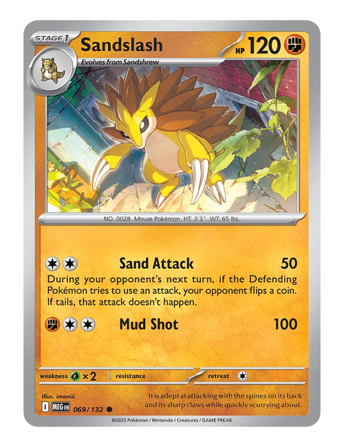 Sandslash #069 - Mega Evolution