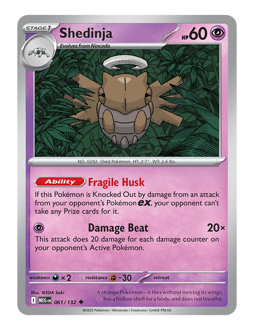 Shedinja #061 - Mega Evolution