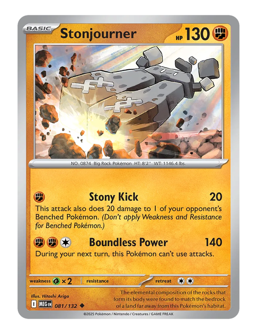 Stonjourner #081 - Mega Evolution
