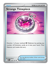 Strange Timepiece #128 (Reverse Holo) - Mega Evolution