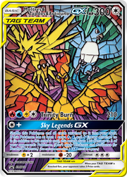 Müzayede: Moltres & Zapdos & Articuno GX · SM210
