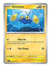 Chinchou #020 - Paldean Fates
