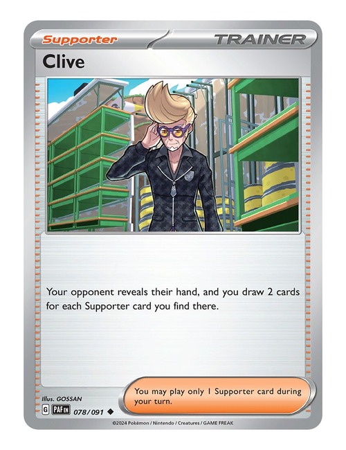 Clive #078 - Paldean Fates