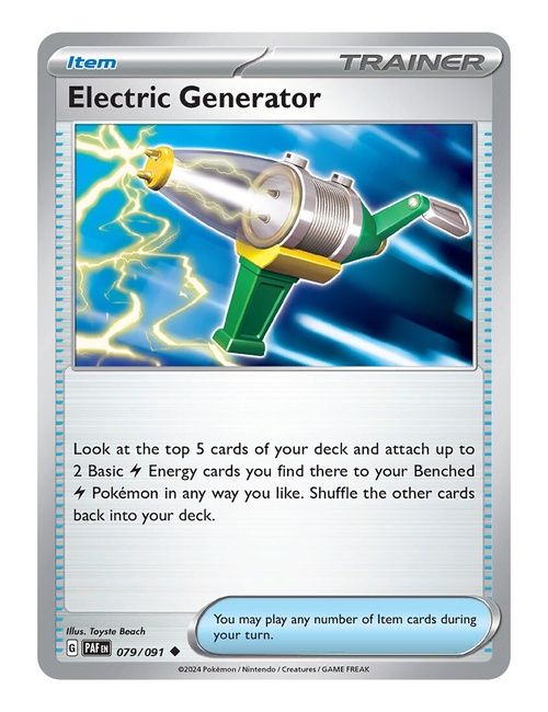 Electric Generator #079 - Paldean Fates