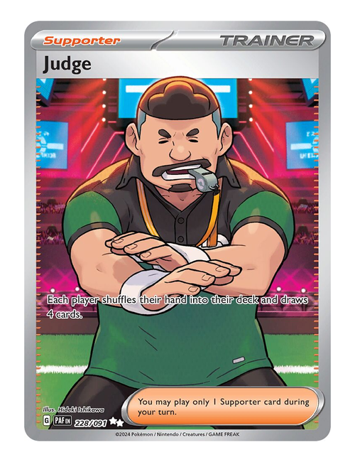 Judge #228/091 - Paldean Fates
