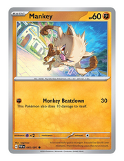 Mankey #045 (Reverse Holo) - Paldean Fates