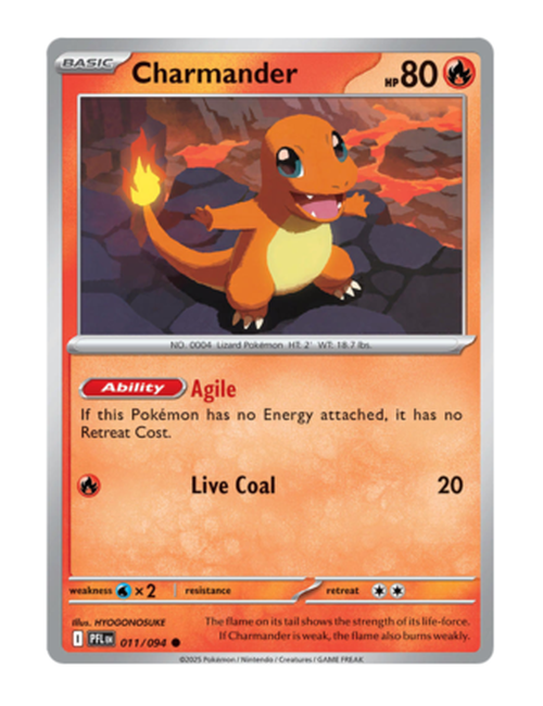 Charmander #011/094 - Phantasmal Flames