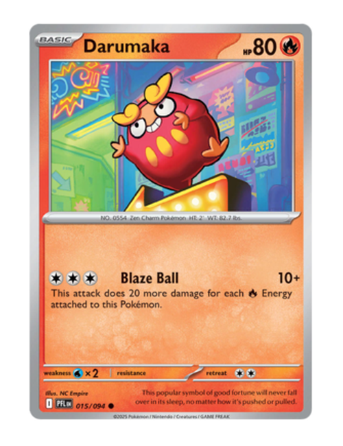 Darumaka #015/094 - Phantasmal Flames