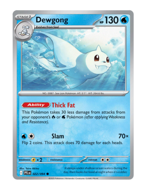 Dewgong #022/094 - Phantasmal Flames