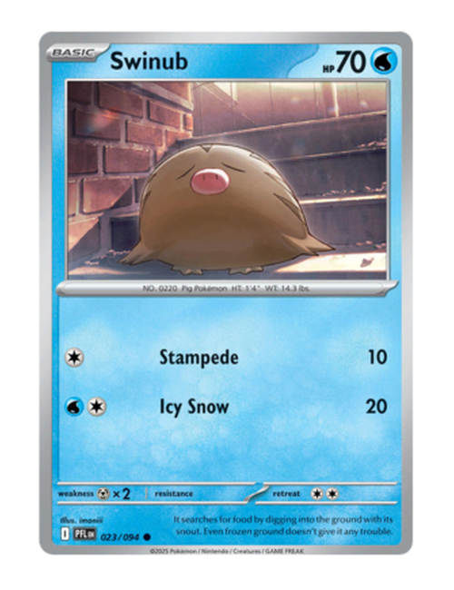 Swinub #023/094 - Phantasmal Flames