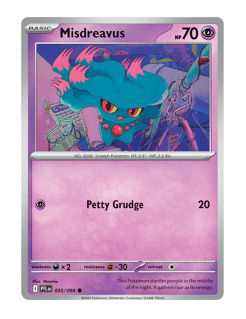 Misdreavus #035/094 - Phantasmal Flames