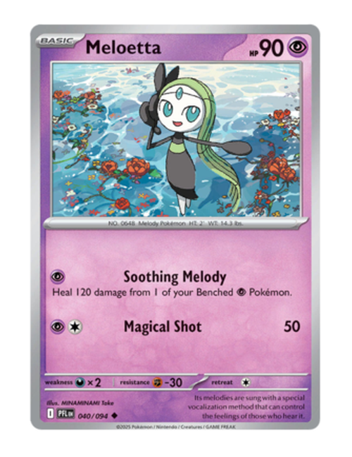 Meloetta #040/094 - Phantasmal Flames
