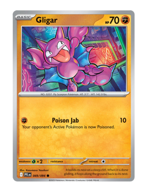Gligar #049/094 - Phantasmal Flames