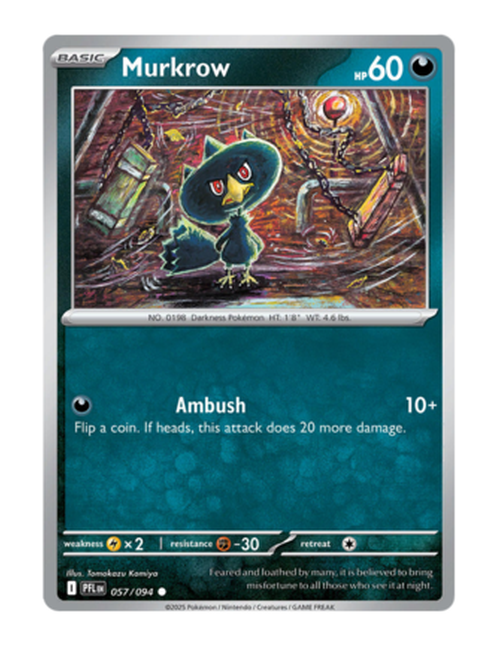 Murkrow #057/094 - Phantasmal Flames