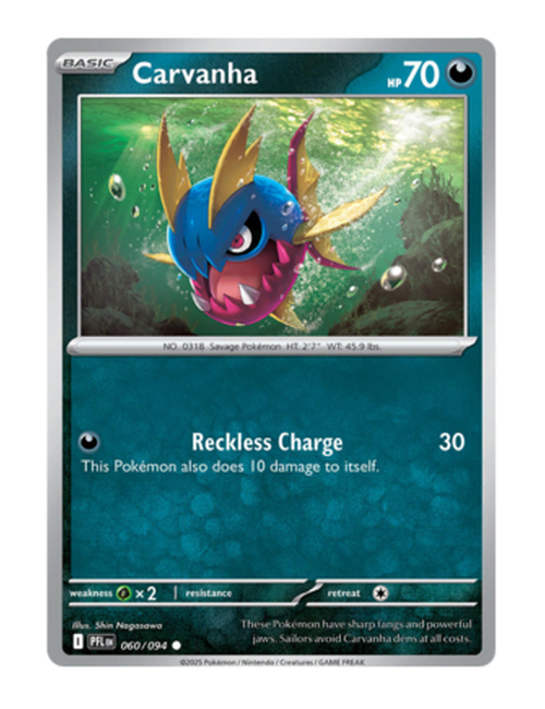 Carvanha #060/094 - Phantasmal Flames