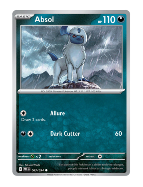 Absol #063/094 - Phantasmal Flames