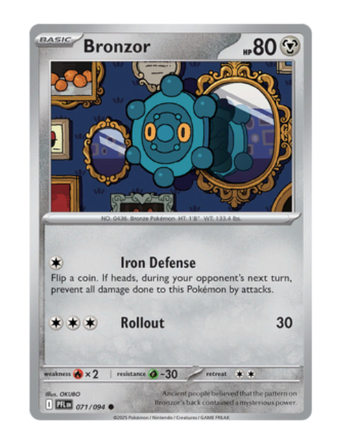 Bronzor #071/094 - Phantasmal Flames