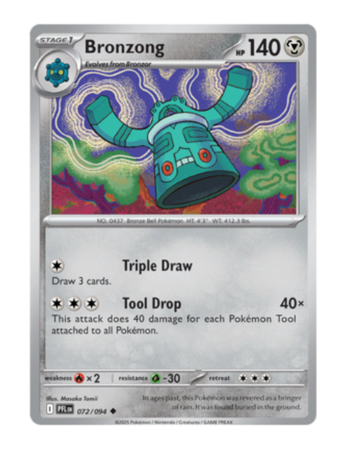 Bronzong #072/094 - Phantasmal Flames
