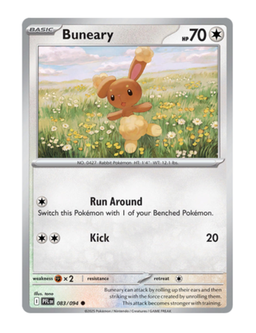 Buneary #083/094 - Phantasmal Flames