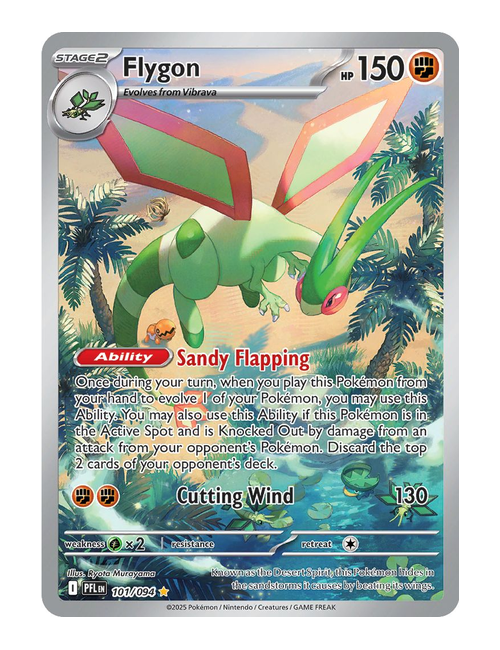 Flygon #101/094 - Phantasmal Flames