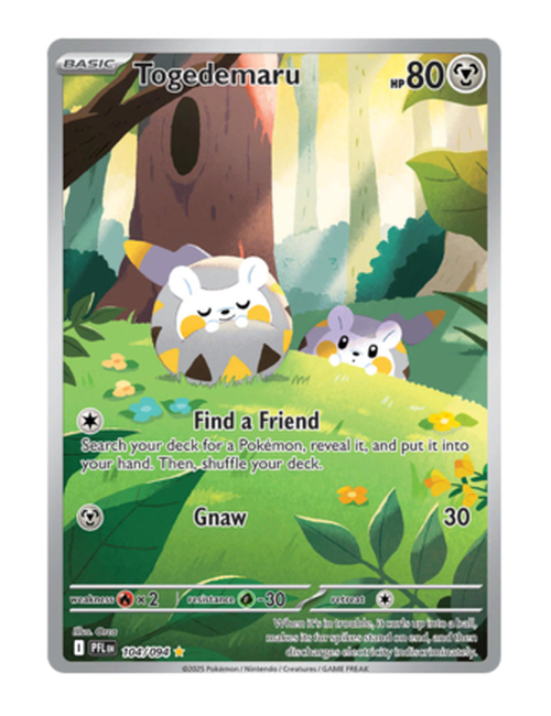 Togedemaru #104/094 - Phantasmal Flames