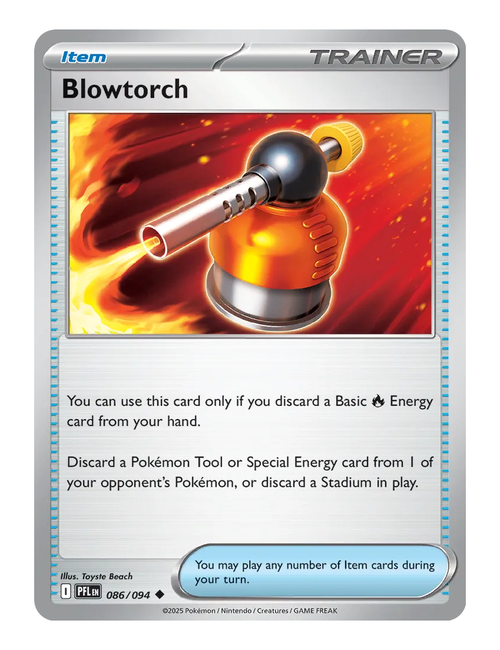 Blowtorch #086 (Reverse Holo) - Phantasmal Flames