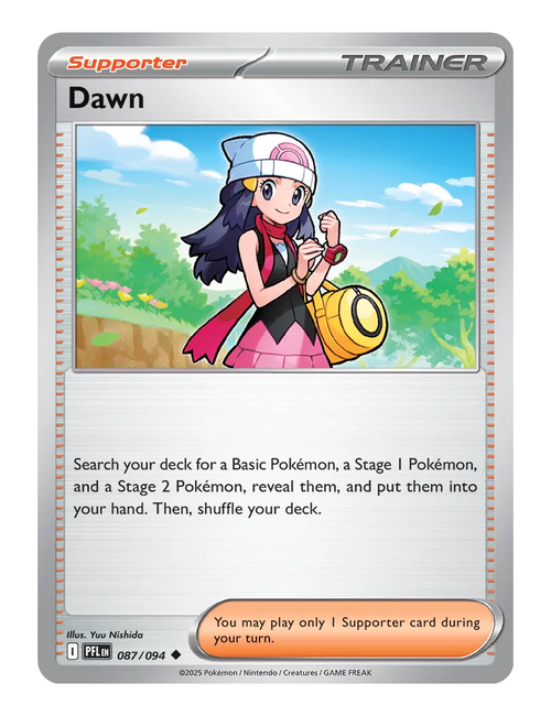 Dawn #087 (Reverse Holo) - Phantasmal Flames