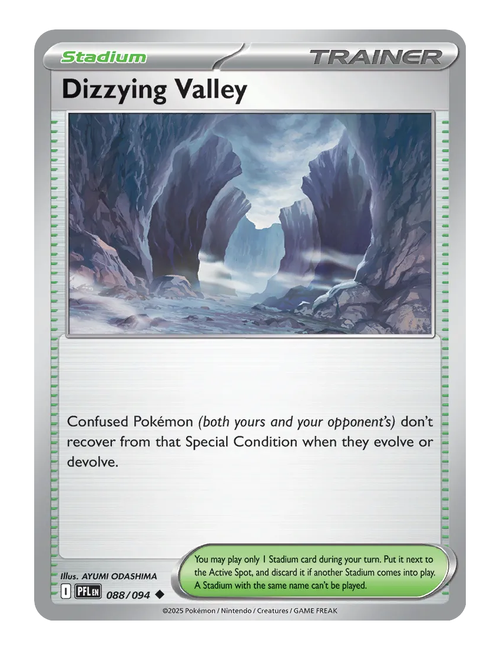 Dizzying Valley #088 (Reverse Holo) - Phantasmal Flames