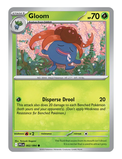 Gloom #002 (Reverse Holo) - Phantasmal Flames