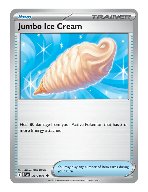 Jumbo Ice Cream #091 (Reverse Holo) - Phantasmal Flames