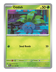 Oddish #001 (Reverse Holo) - Phantasmal Flames